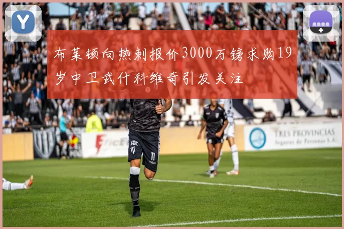 布莱顿向热刺报价3000万镑求购19岁中卫武什科维奇引发关注