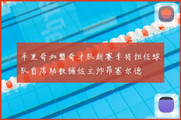 辛里奇加盟奇才队新赛季将担任球队首席助教辅佐主帅昂塞尔德